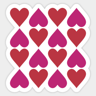 Hearts Sticker